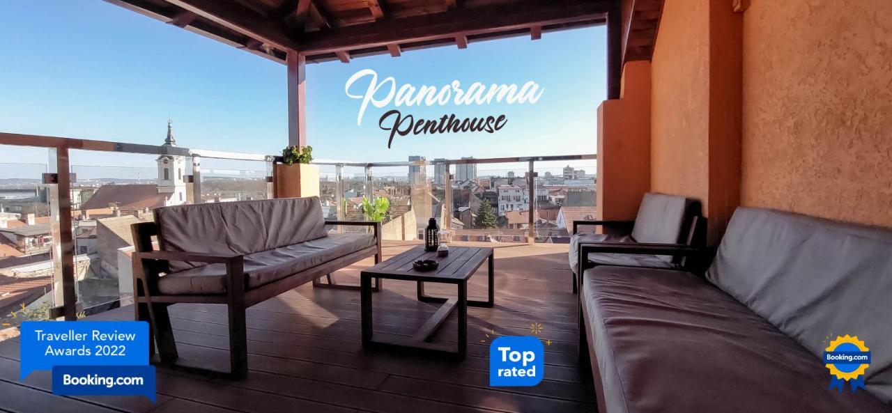 베오그라드 Panorama Penthouse 아파트 외부 사진